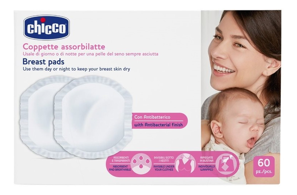 Breast pads wkładki laktacyjne 60szt