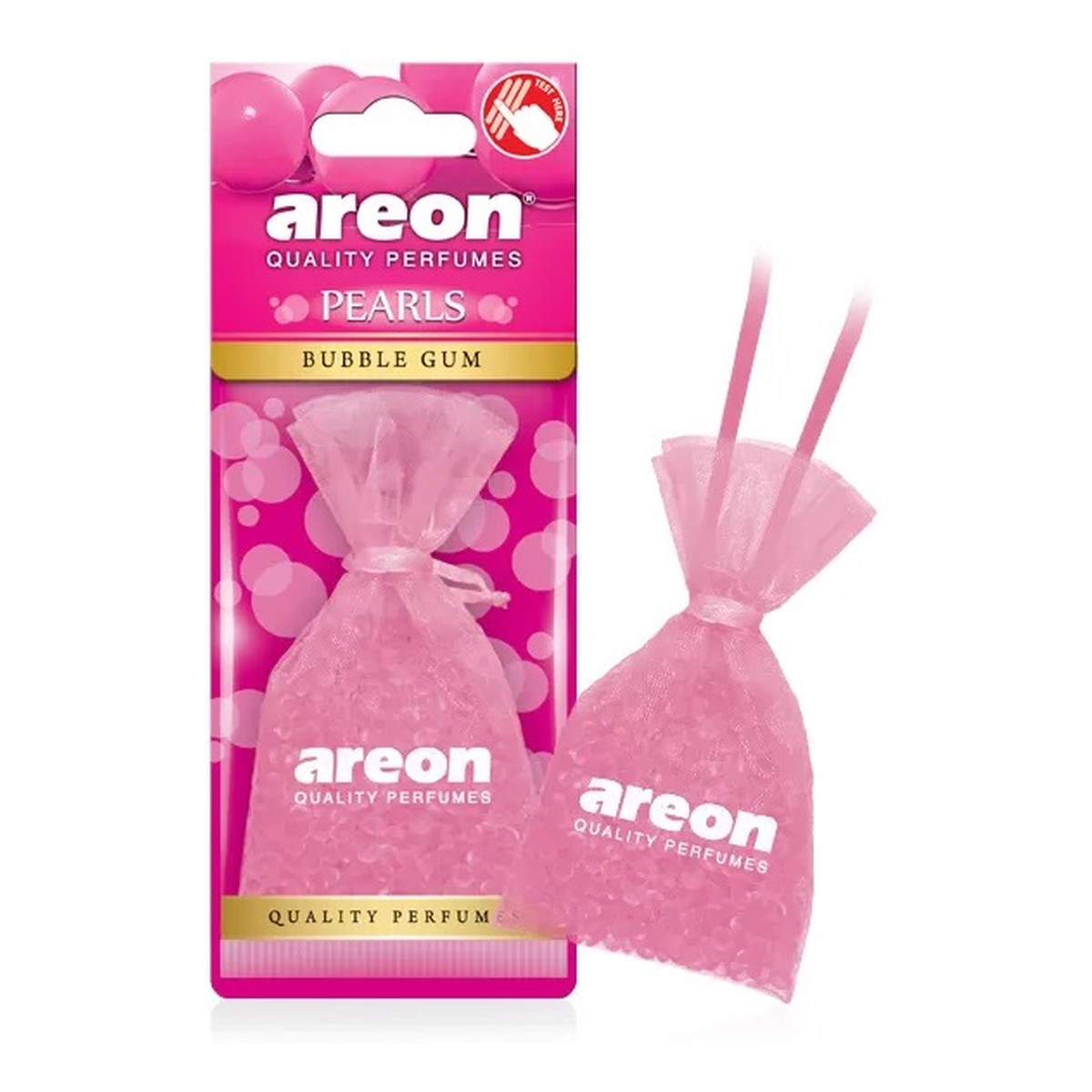 Areon Pearls odświeżacz do samochodu w woreczku bubble gum