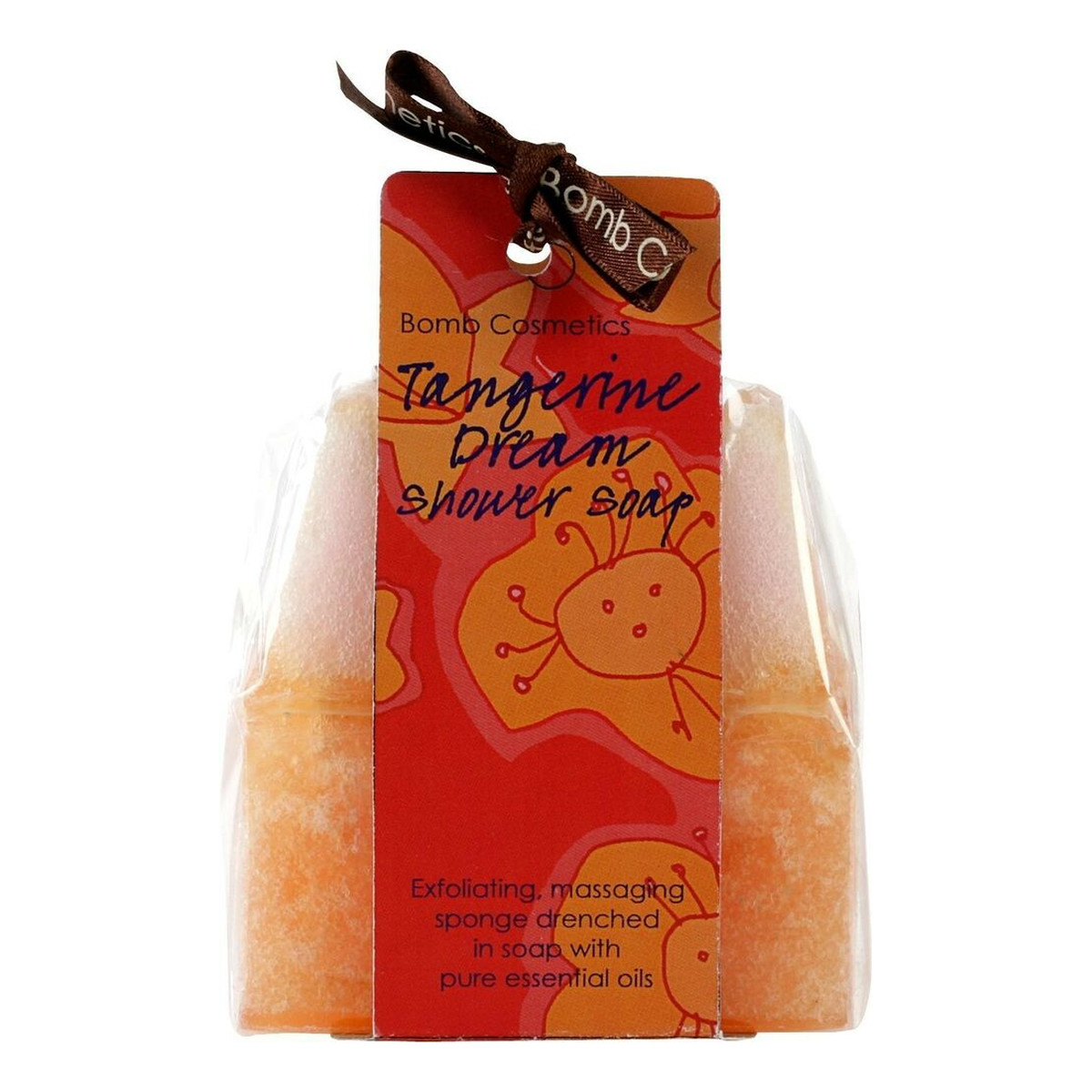 Bomb Cosmetics Shower Soap Tangerine Dream musujące mydło pod prysznic Mandarynka 140g
