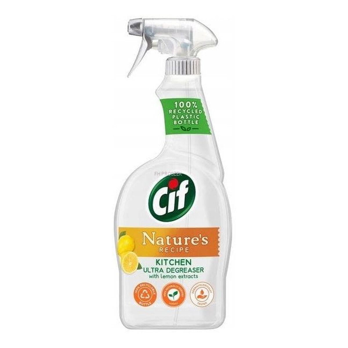 Cif Nature's Recipe spray do czyszczenia kuchni z ekstraktem z cytryny 750ml