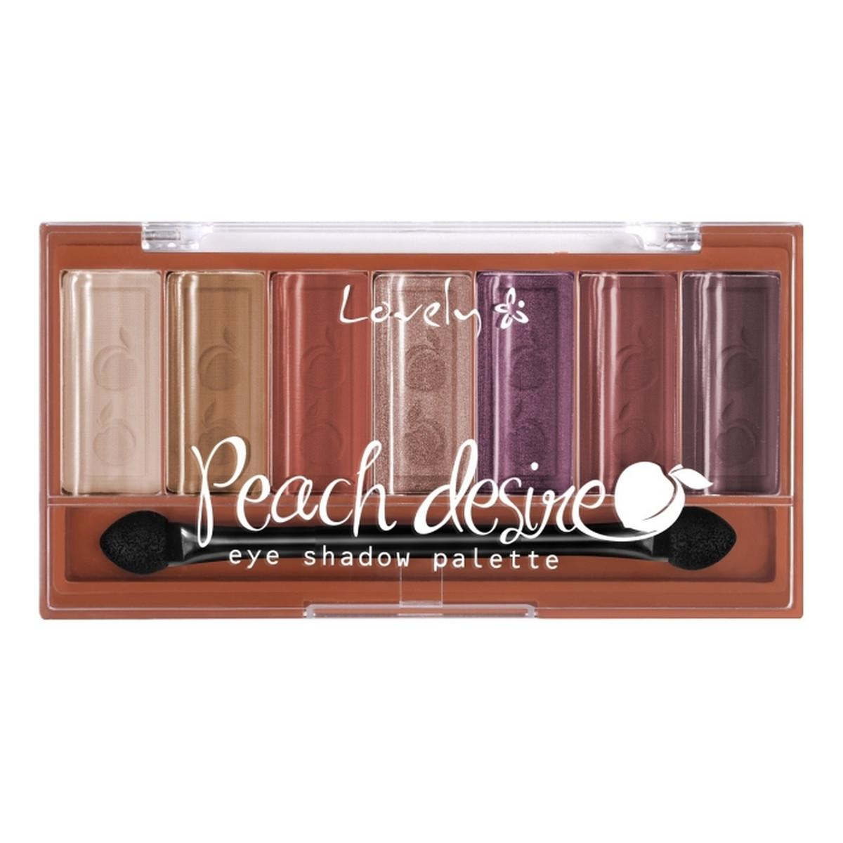 Lovely Peach Desire Eyeshadow Palette Paleta cieni do powiek 6g