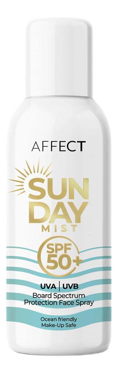 Mgiełka ochronna do twarzy spf50+