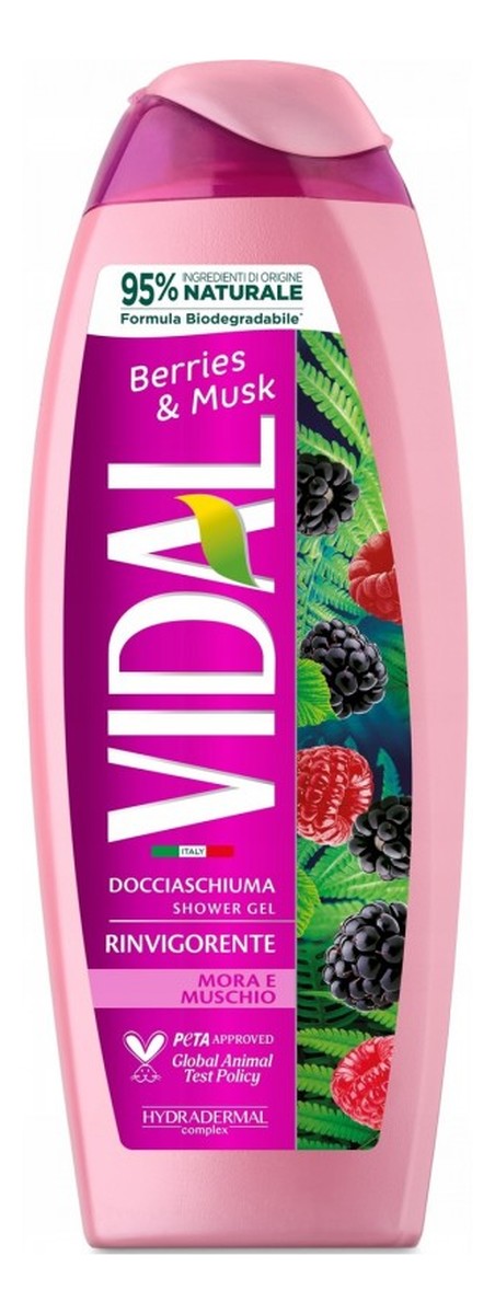 Żel pod prysznic Blackberry & Musk