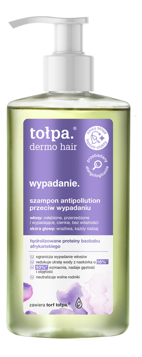 Wzmacniający szampon do włosów przeciw oznakom starzenia
