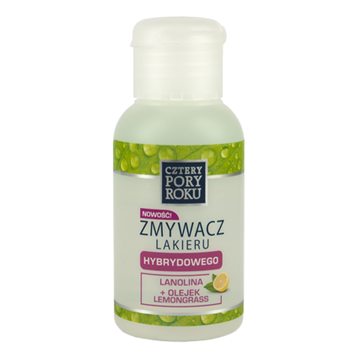Cztery Pory Roku Zmywacz Do Paznokci Lakier Hybrydowy 60ml