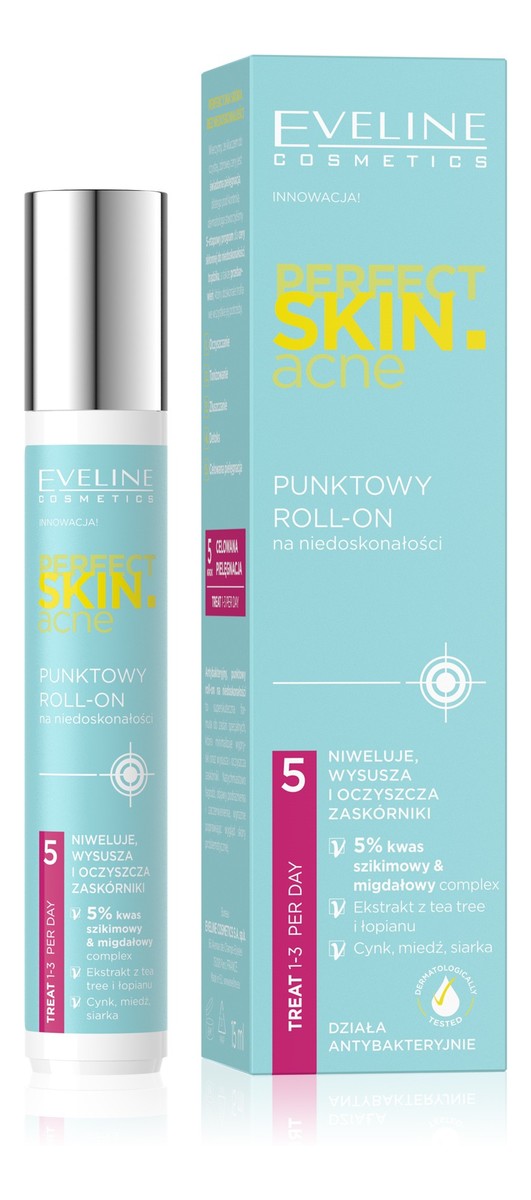 Punktowy Roll-on na niedoskonałości