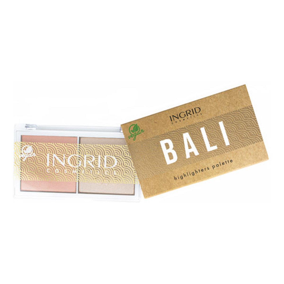 Ingrid Bali Highlighting Palette paleta rozświetlaczy 20g