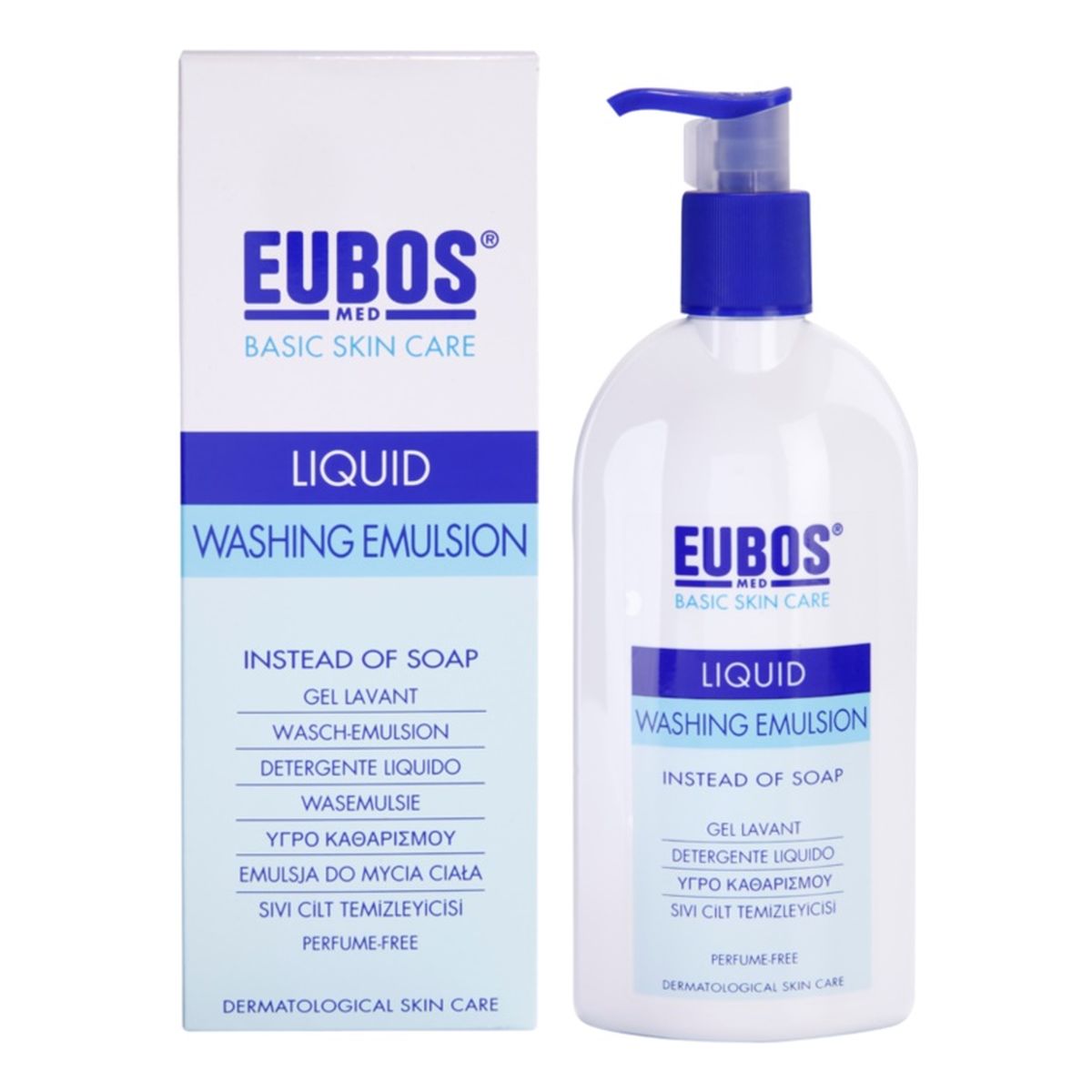 Eubos-Med Basic Skin Care nieperfumowana emulsja do mycia 400ml