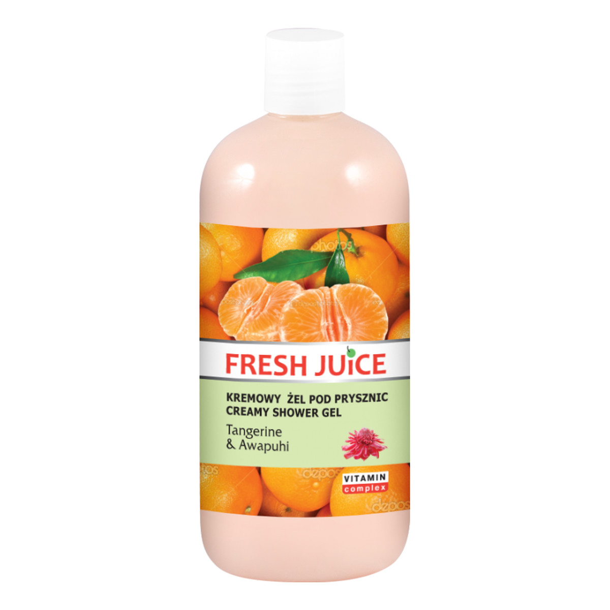 Fresh Juice Tangerine & Awapuhi Kremowy Żel Pod Prysznic 500ml