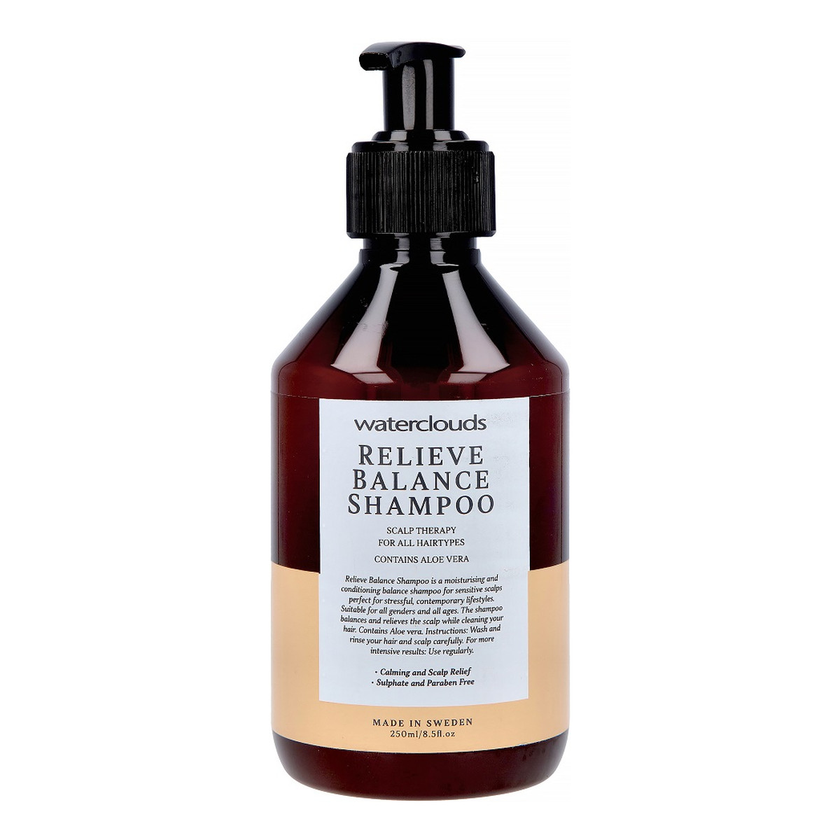 Waterclouds Relieve balance shampoo równoważący szampon do włosów 250ml