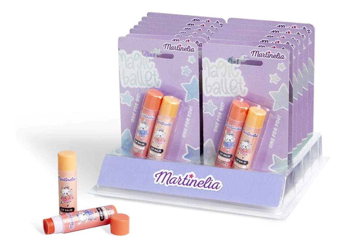 Zestaw balsamów do ust magic ballet, 2x4 g