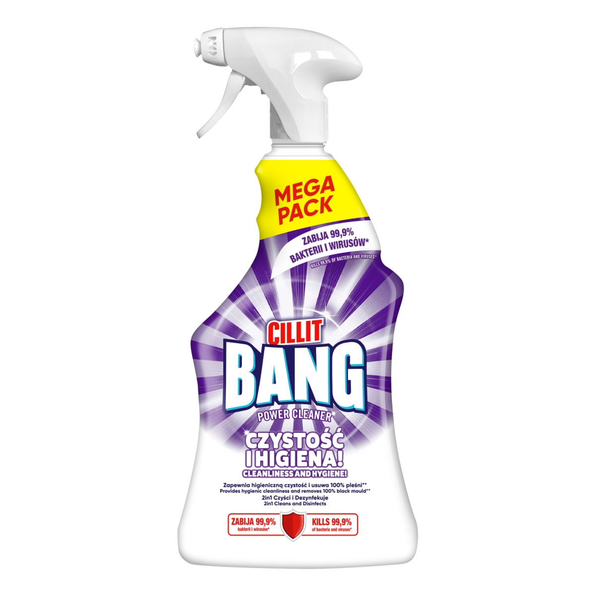 Cillit Bang Power cleaner czystość i higiena płyn do czyszczenia łazienki 900ml