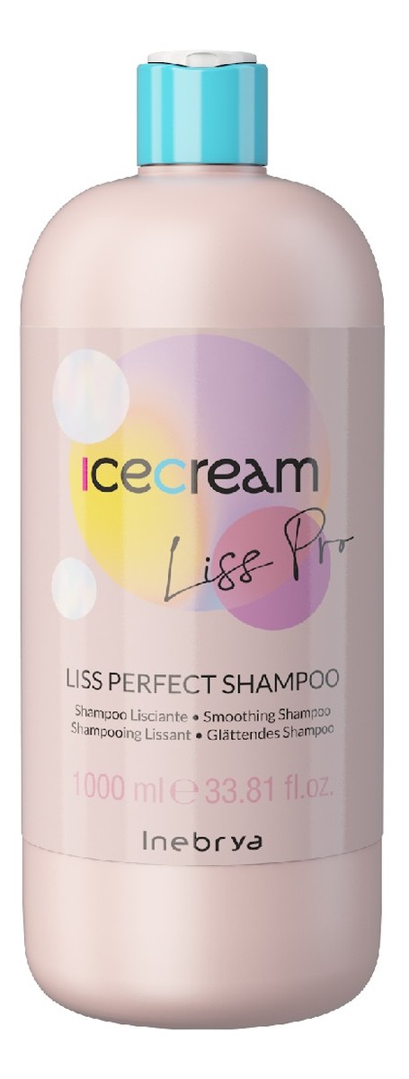 Ice cream liss-pro szampon wygładzający włosy