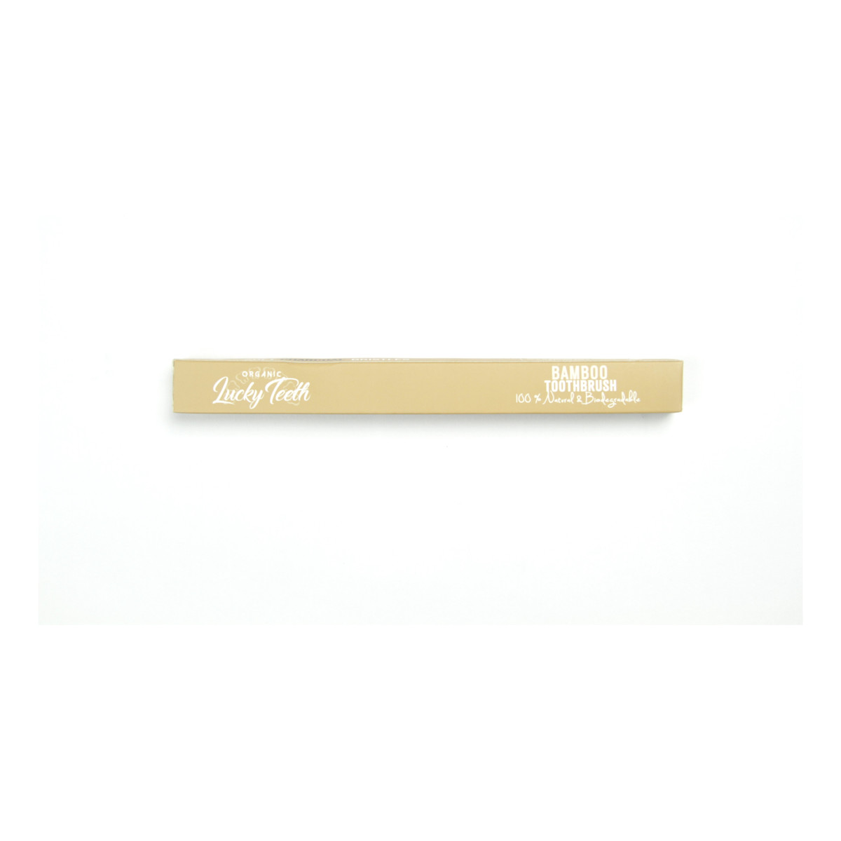 Lucky Teeth Bamboo Charcoal Toothbrush Soft Bristles, BPA & Phthalates Free szczoteczka do zębów