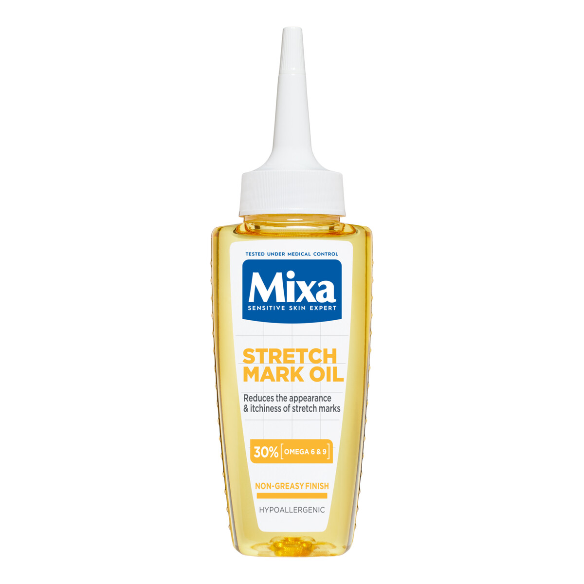 Mixa Niacinamide Bright Olejek na rozstępy z kwasami omega 6 i omega 9 z oleju słonecznikowego 100ml