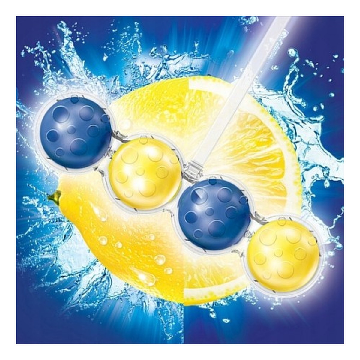 Bref Power Aktiv Zawieszka do WC Lemon 50g