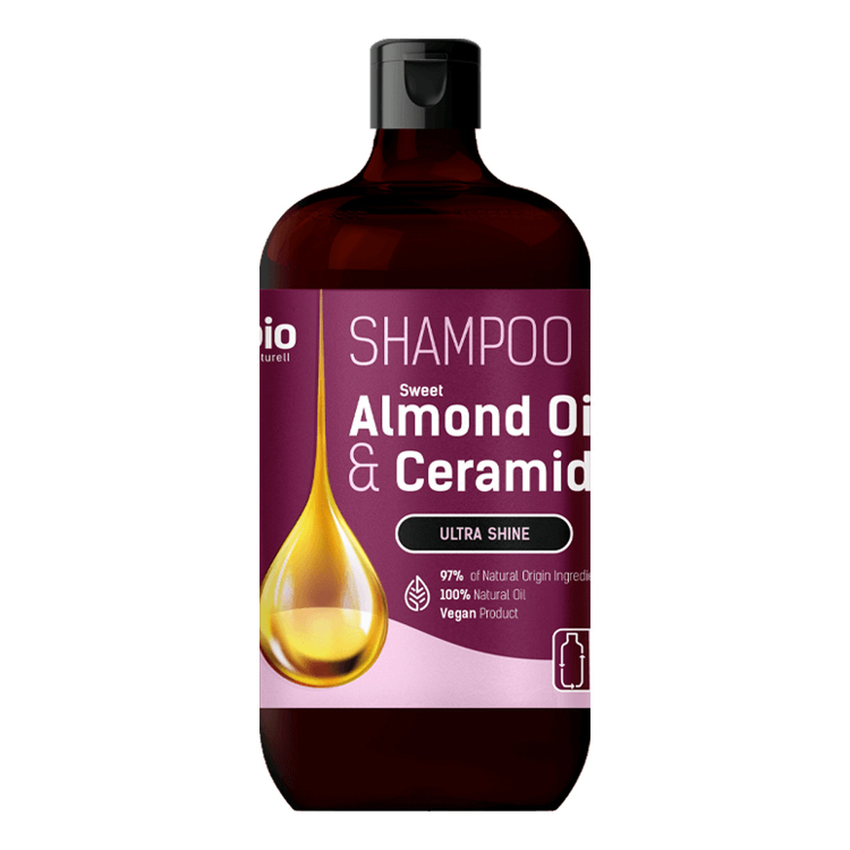 Bio Naturell Sweet Almond Oil & Ceramides Szampon do Włosów 946ml