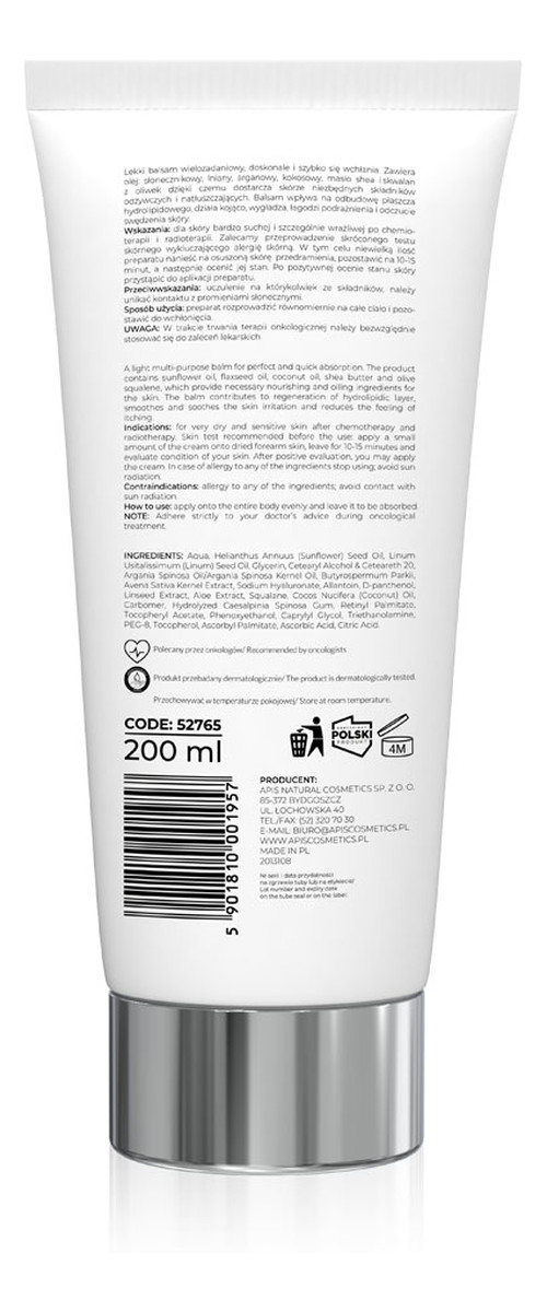 Balsam do ciała odbudowująco-odżywczy