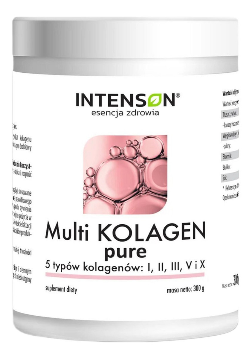 Multi kolagen pure 5 typów kolagenu suplement diety