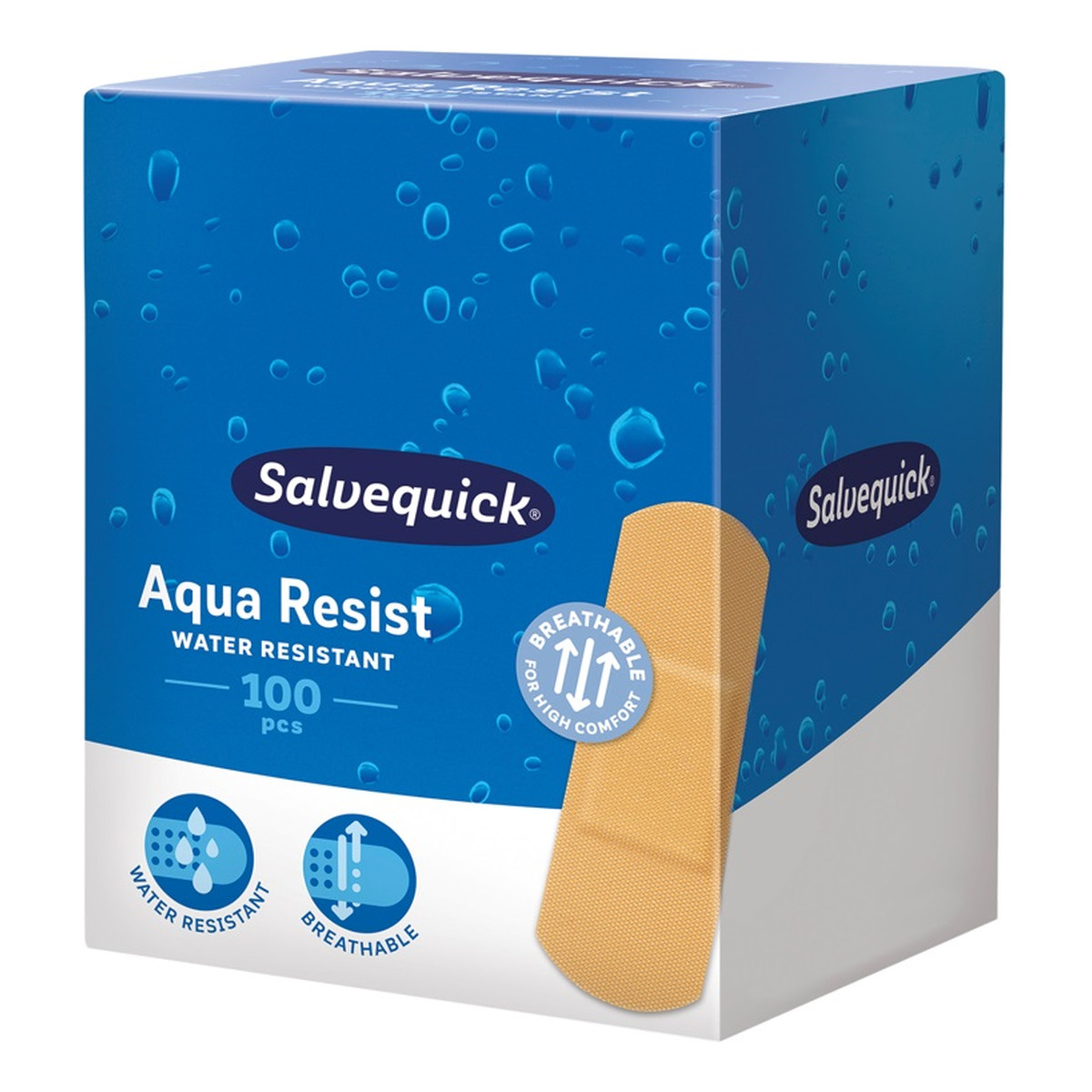 Salvequick Aqua Resist Wodoodporne plastry rozmiar L 100szt.