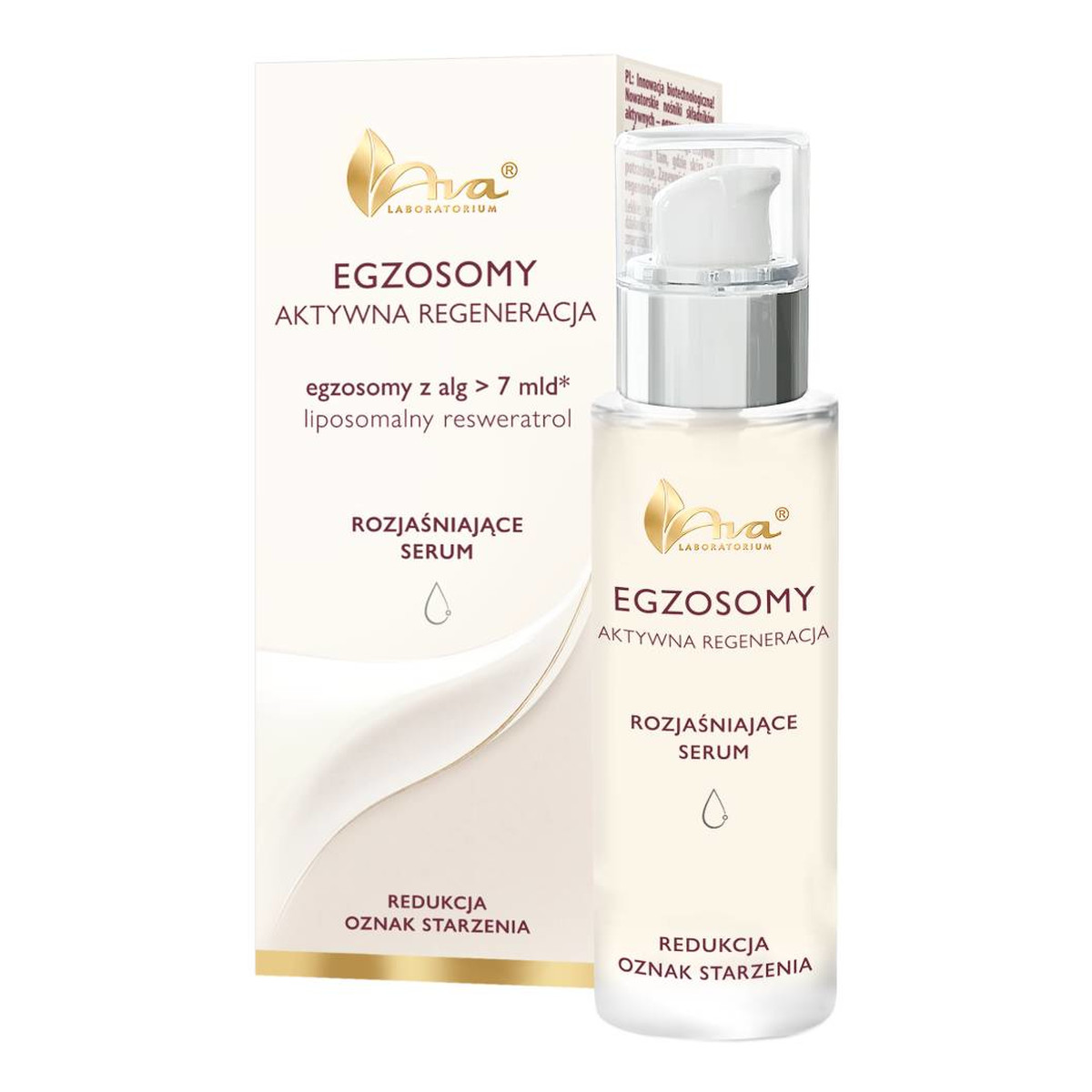 Ava Laboratorium Egzosomy Aktywna Regeneracja rozjaśniające serum na noc 30ml