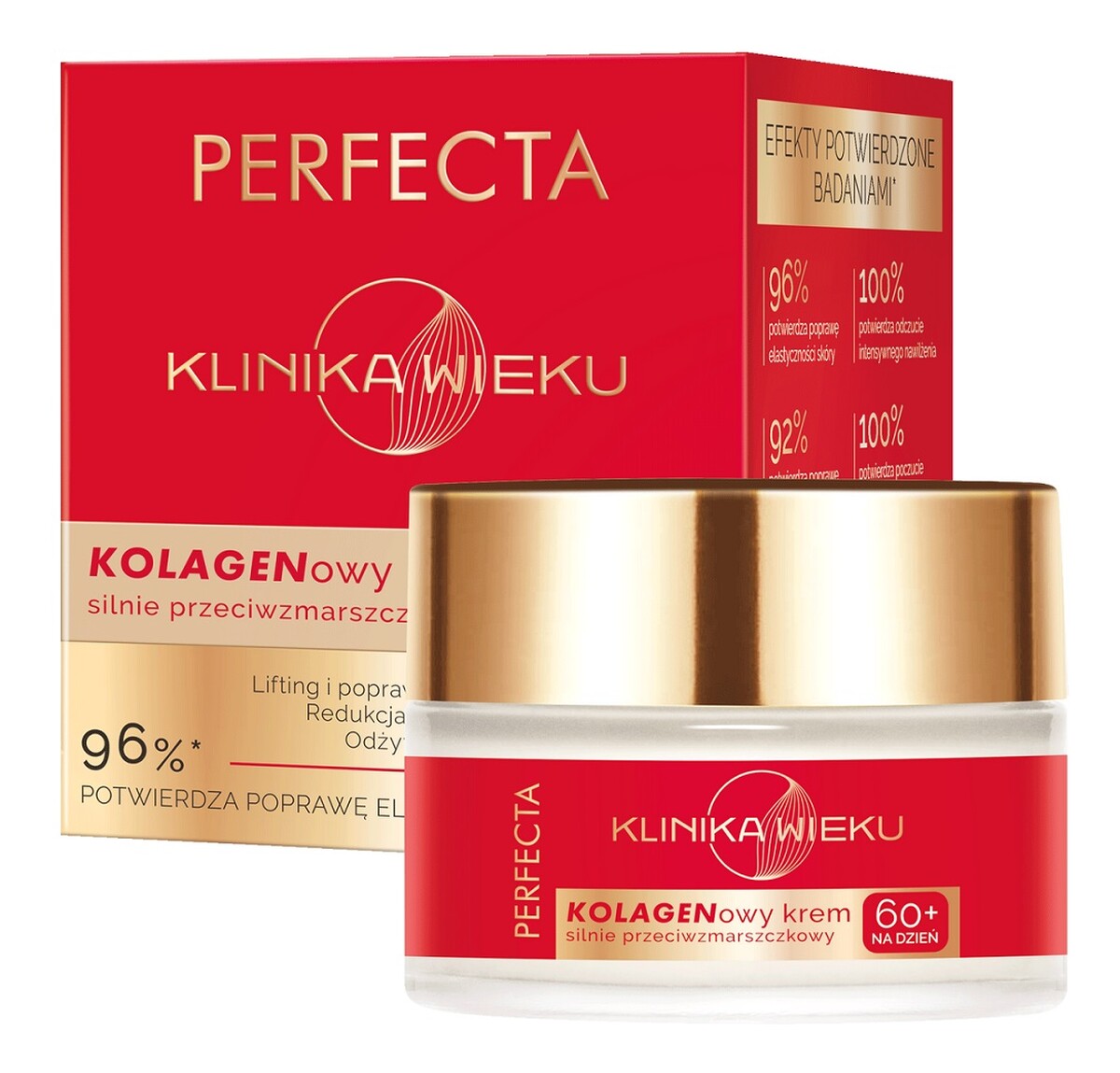 Krem silnie przeciwzmarszczkowy na dzień 60+