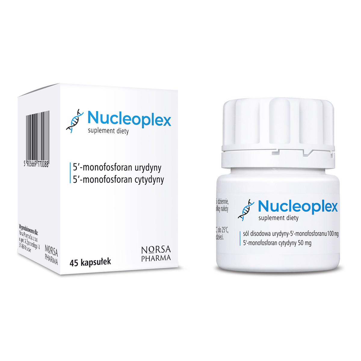 Norsa Pharma Nucleoplex suplement diety 45 kapsułek