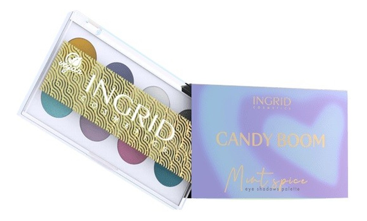 Candy Boom Paleta cieni do powiek Mint Spice