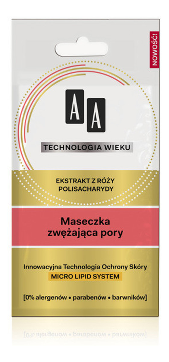 Maseczka Zwężająca Pory