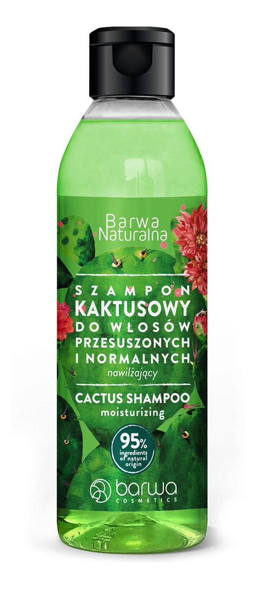 Szampon Kaktus Nawilżający do włosów normalnych i przesuszonych