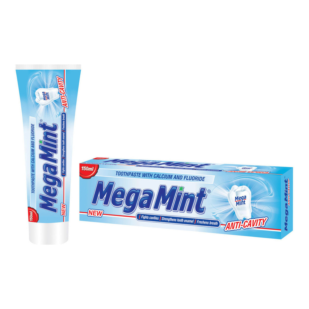 Mega Mint pasta do zębów Anti-cavity 150ml