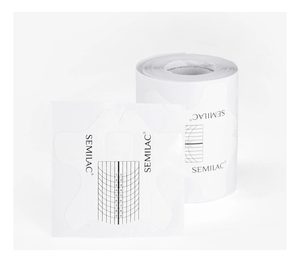 Szablony do przedłużania paznokci, Shaper Wide Nail Forms, 100szt szerokie