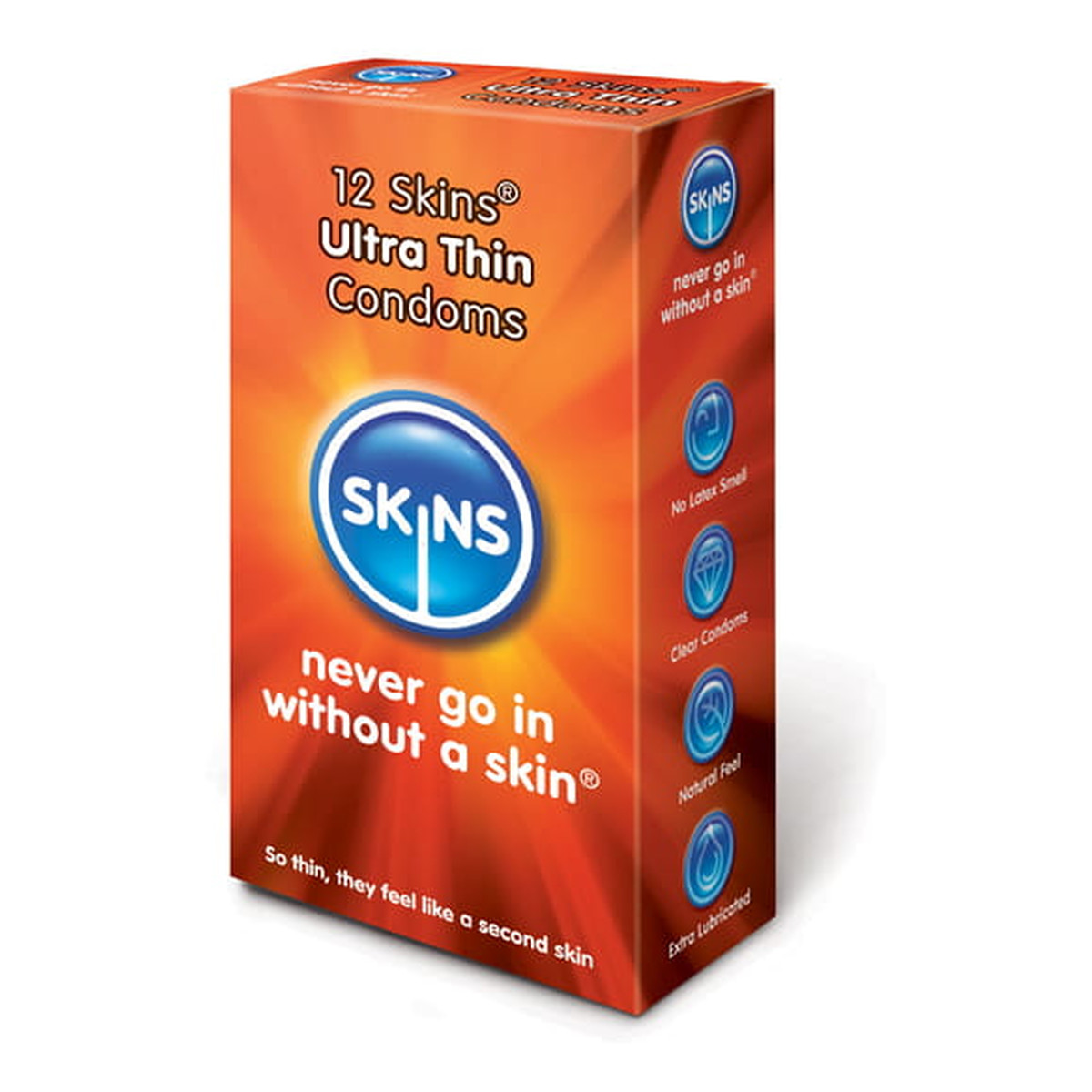 Skins Ultra thin cienkie prezerwatywy 12szt