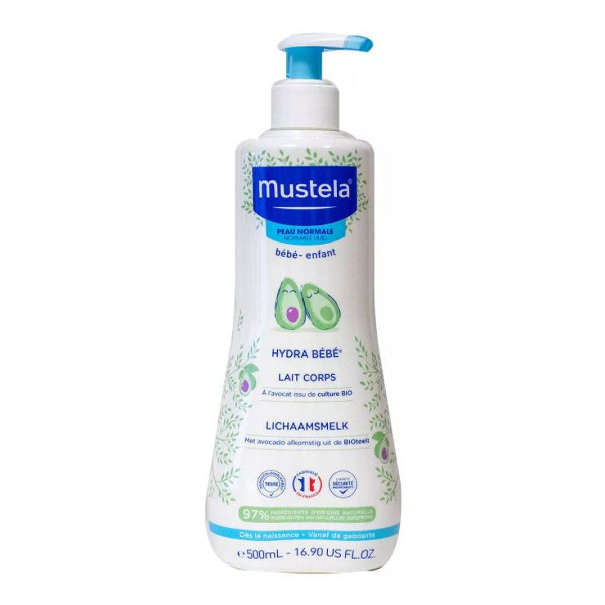 Mustela Hydra Bebe Balsam do ciała Awokado 500ml