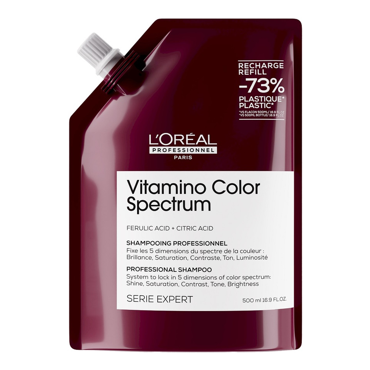 L'Oreal Paris Serie Expert Vitamino Color Spectrum profesjonalny szampon do włosów refill 500ml