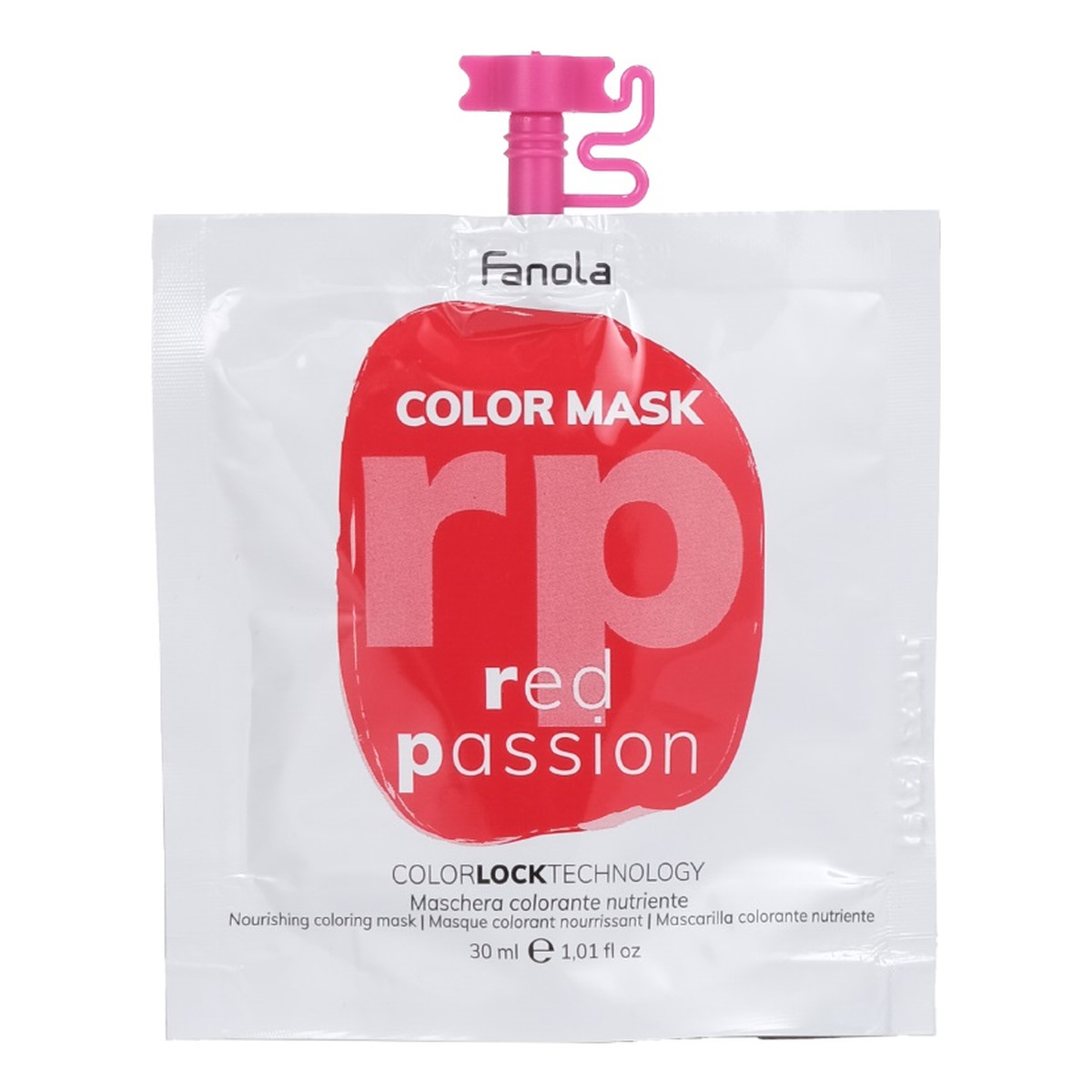 Fanola Color mask maska koloryzująca do włosów red passion 30ml