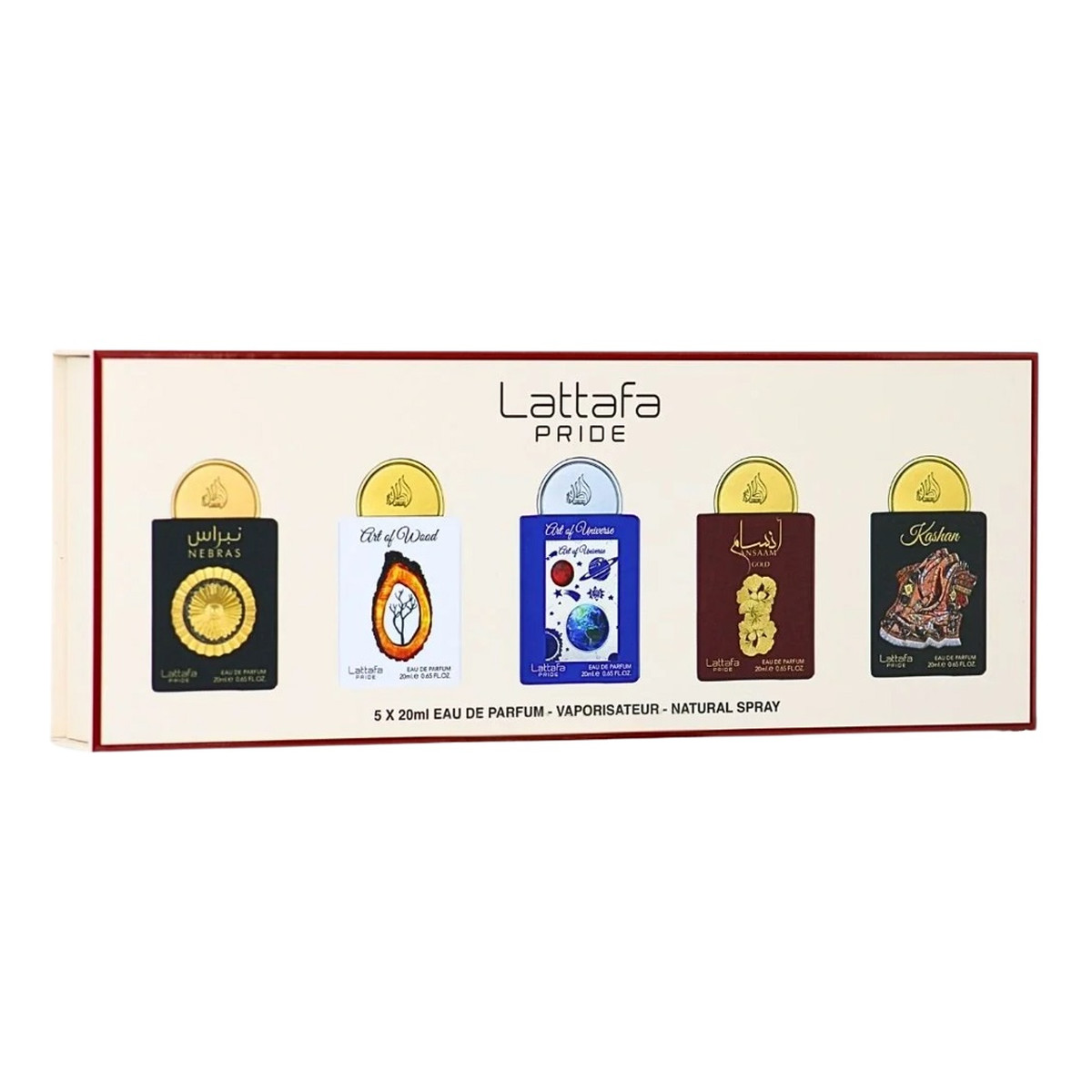 Lattafa Pride Collection No.3 Zestaw wód perfumowanych 5x20ml 100ml