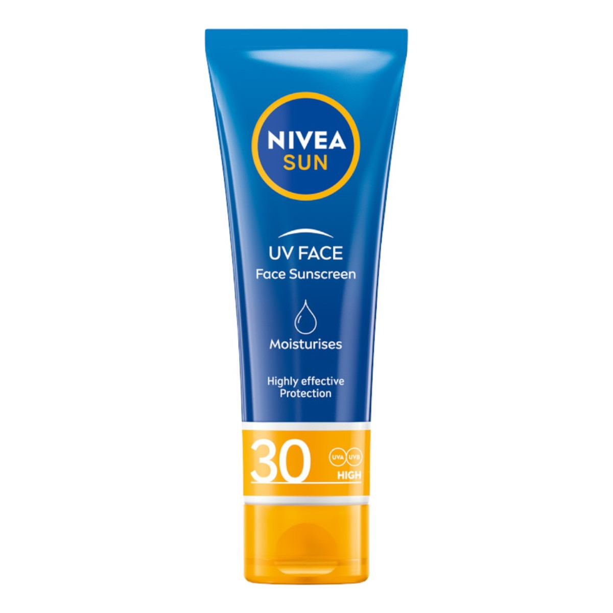 Nivea Sun nawilżający Krem przeciwsłoneczny do twarzy z wysoką ochroną spf30 50ml