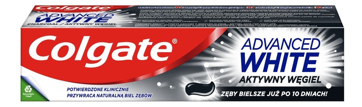Pasta do zębów advanced white-aktywny węgiel