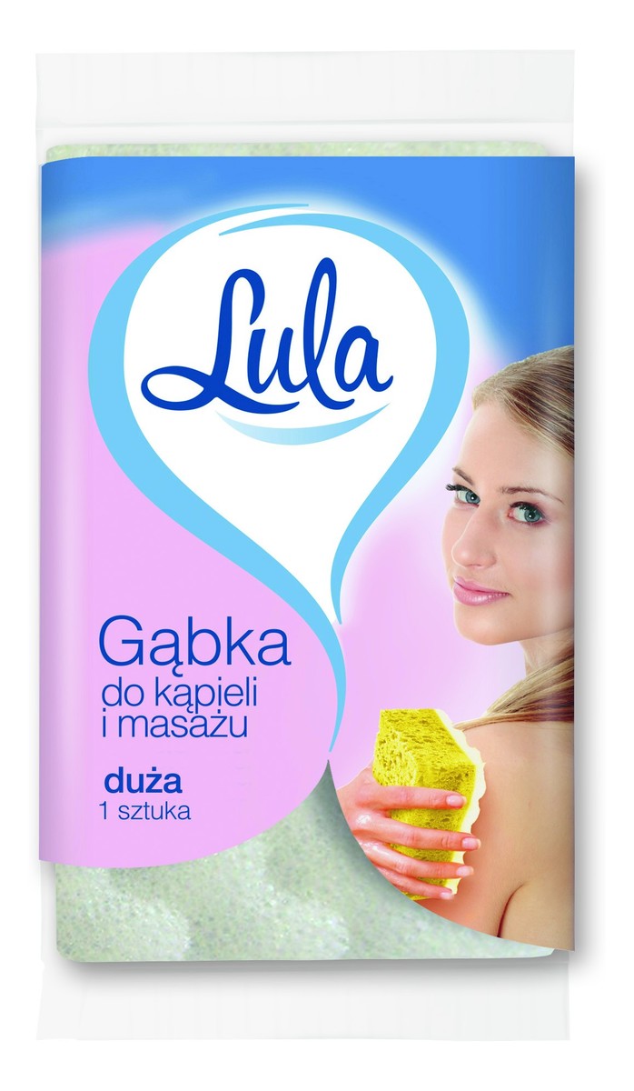 Gąbka do kąpieli i masażu DUŻA