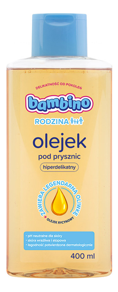 hipoalergiczny olejek pod prysznic
