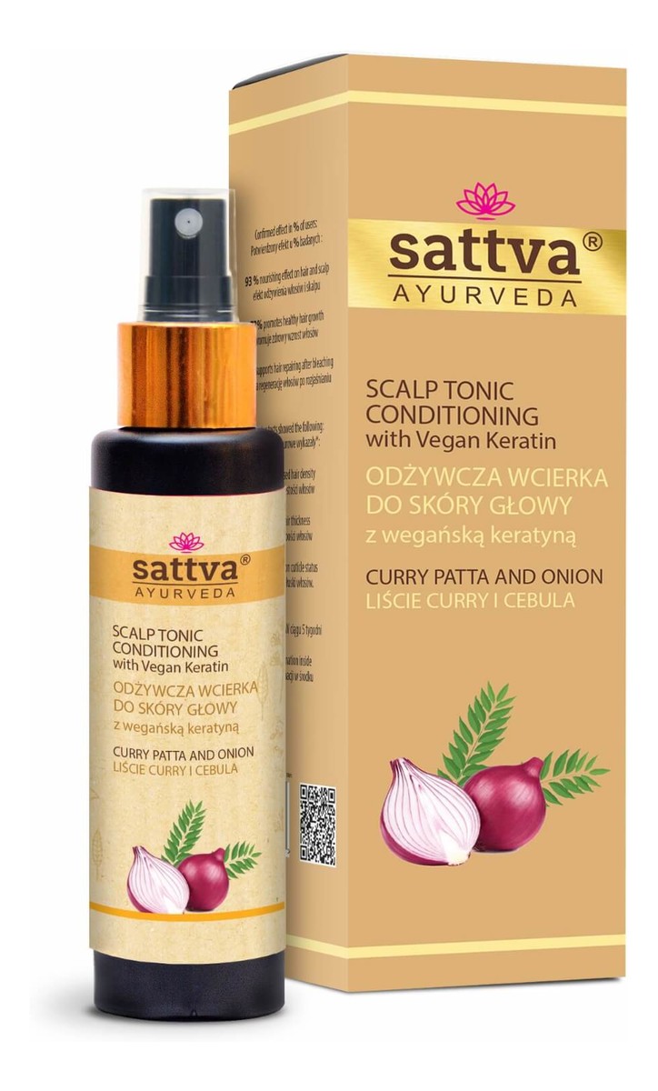 Scalp tonic wcierka do włosów curry patta & onion