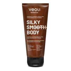 Silky smooth body wygładzająco-nawilżająca maska do ciała w formie peelingu