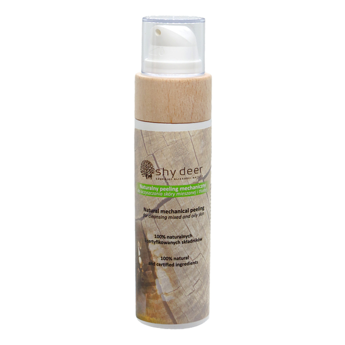 Shy Deer Naturalny peeling mechaniczny 100ml