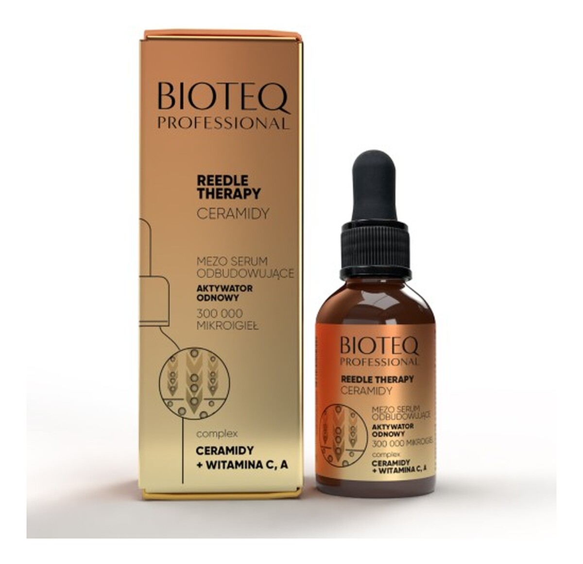 Ceramidy Mezo serum odbudowujące 300 000 mikroigieł