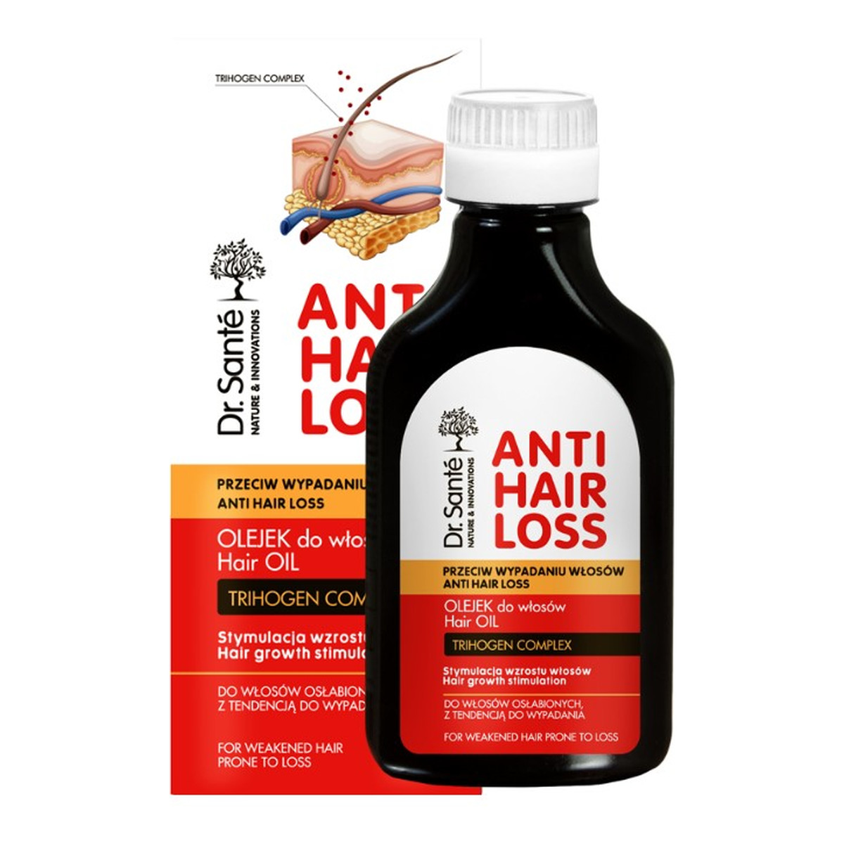 Dr. Sante Anti Hair Loss Olejek stymulujący wzrost włosów 100ml