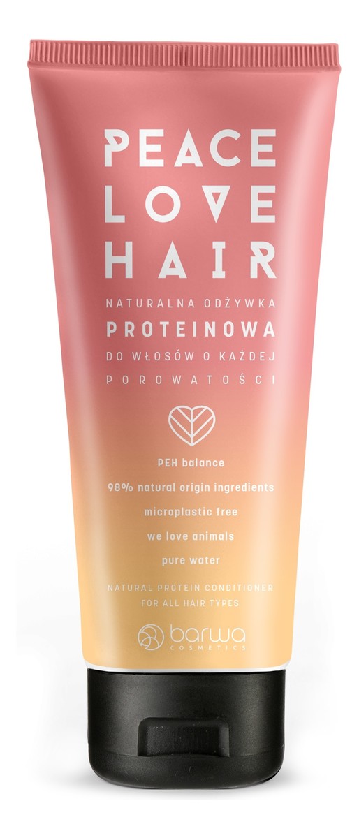 Naturalna Odżywka proteinowa do włosów o każdej porowatości
