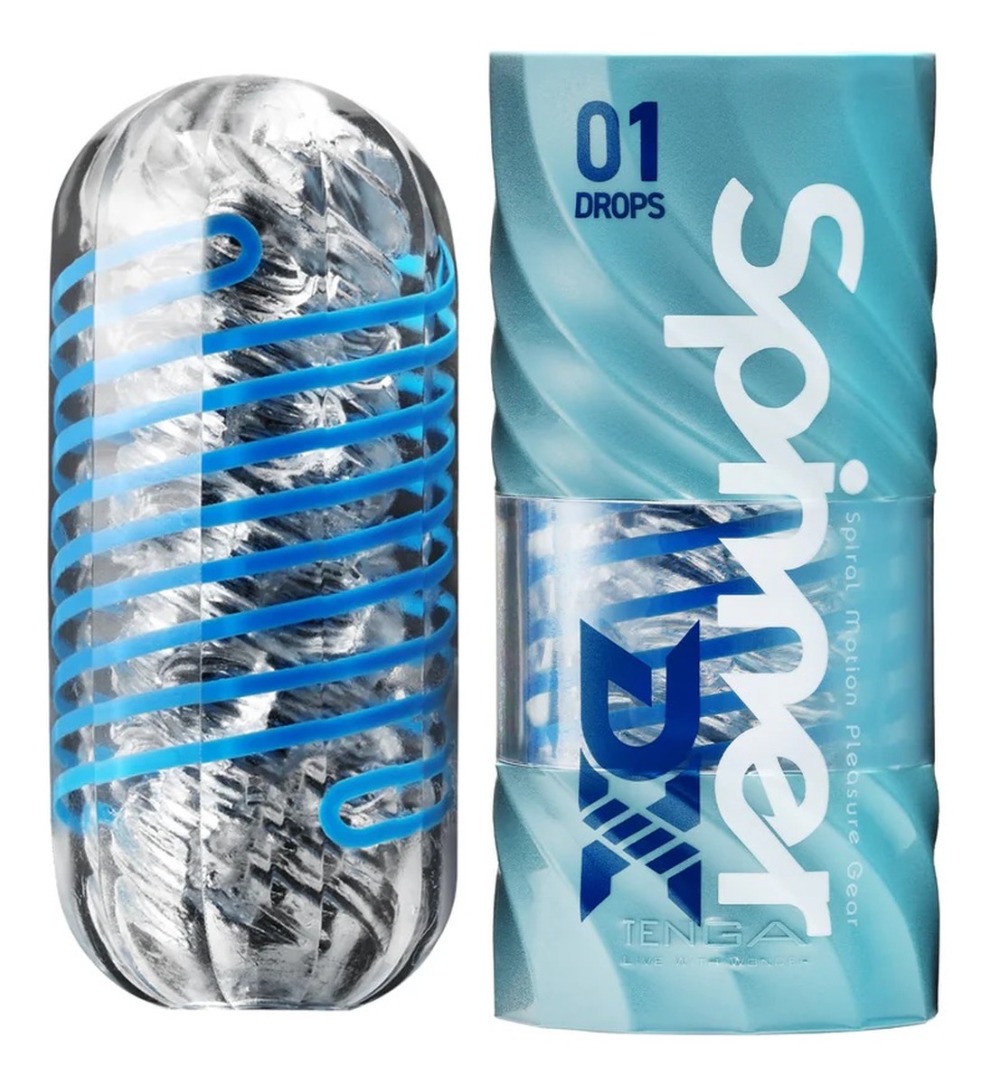 Spinner dx masturbator wielokrotnego użytku 01 drops