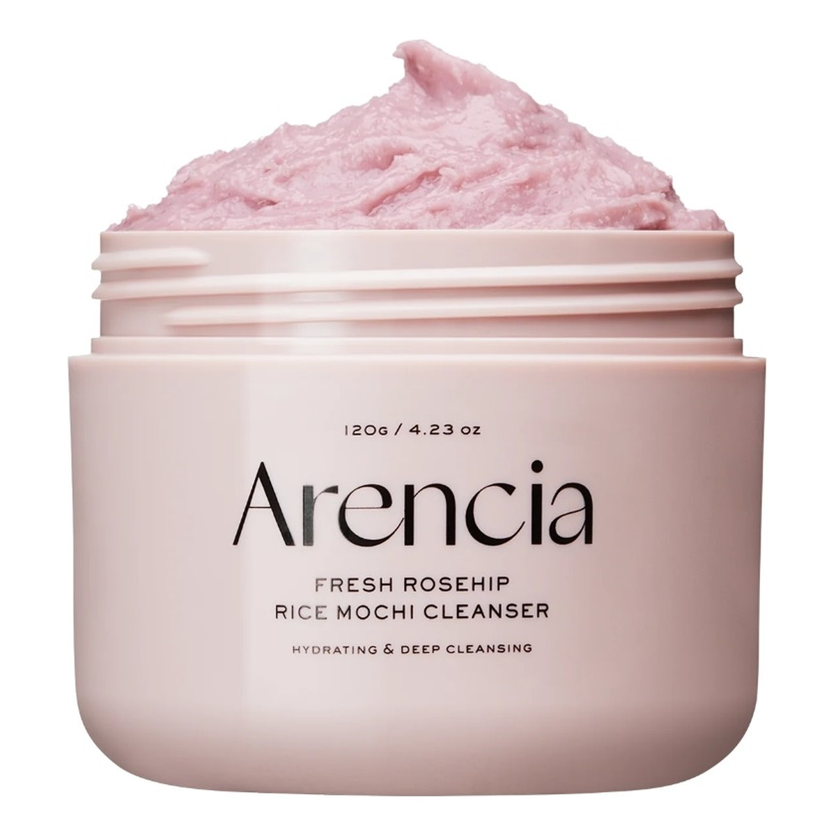 Arencia Fresh rosehip rice mochi cleanser nawilżająco-oczyszczająca pasta do mycia twarzy 120g