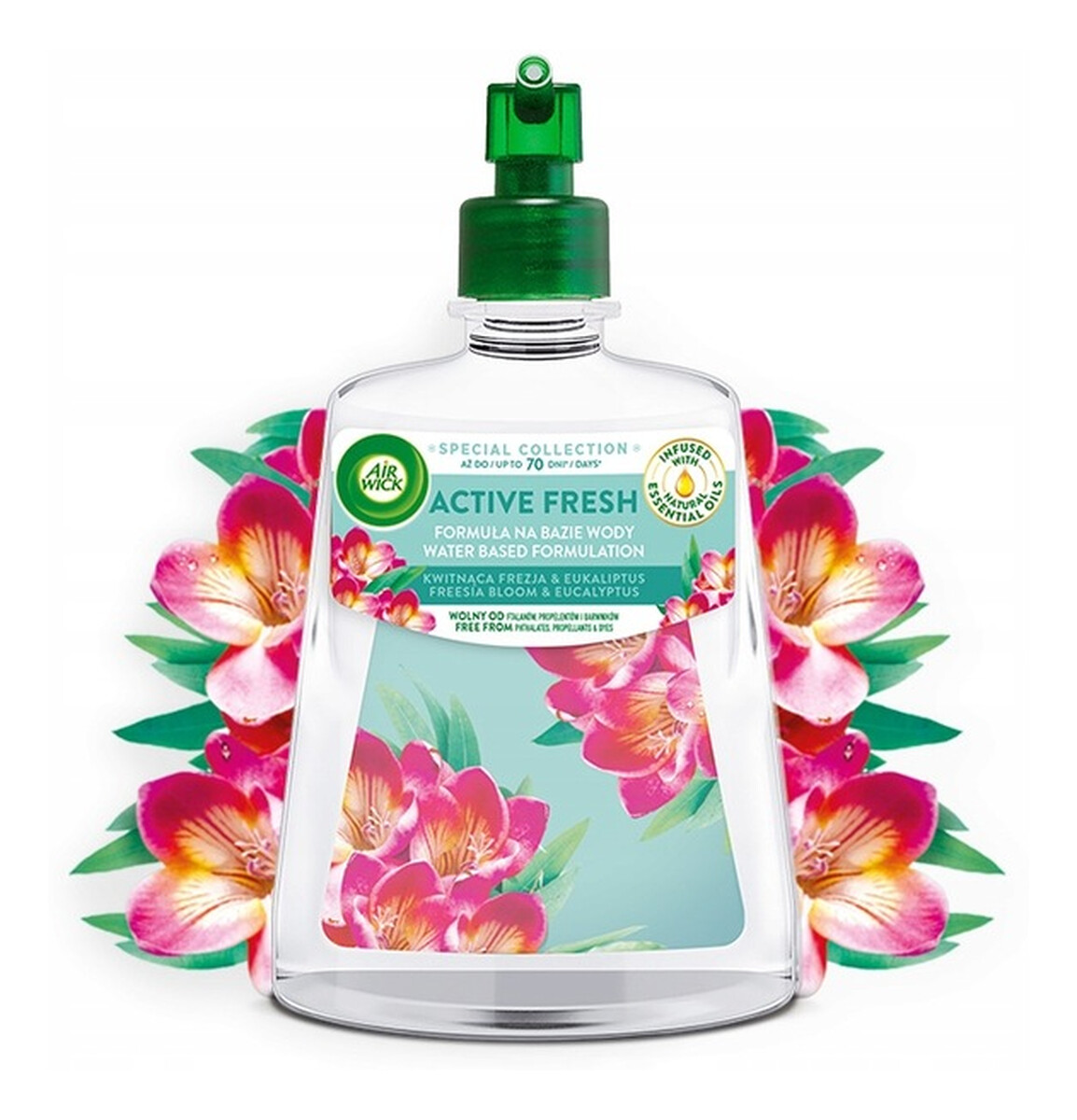 odświeżacz wkład Kwitnąca Frezja & Eukaliptus